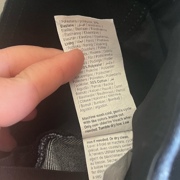 SPANXshape Women’s Dark Wash EveryWear Zero Waistband Micro Flare Jeans in XL - Picture 10 of 10